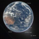 La impresionante foto de la Tierra que captó Artemis II rumbo a la Luna