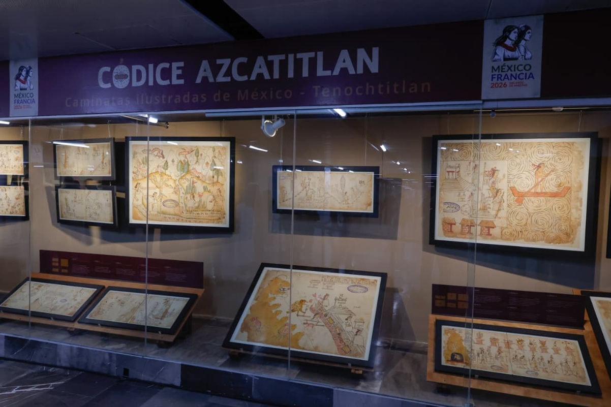 México y Francia impulsan exposición sobre el Códice Azcatitlán 2 México y Francia impulsan exposición sobre el Códice Azcatitlán