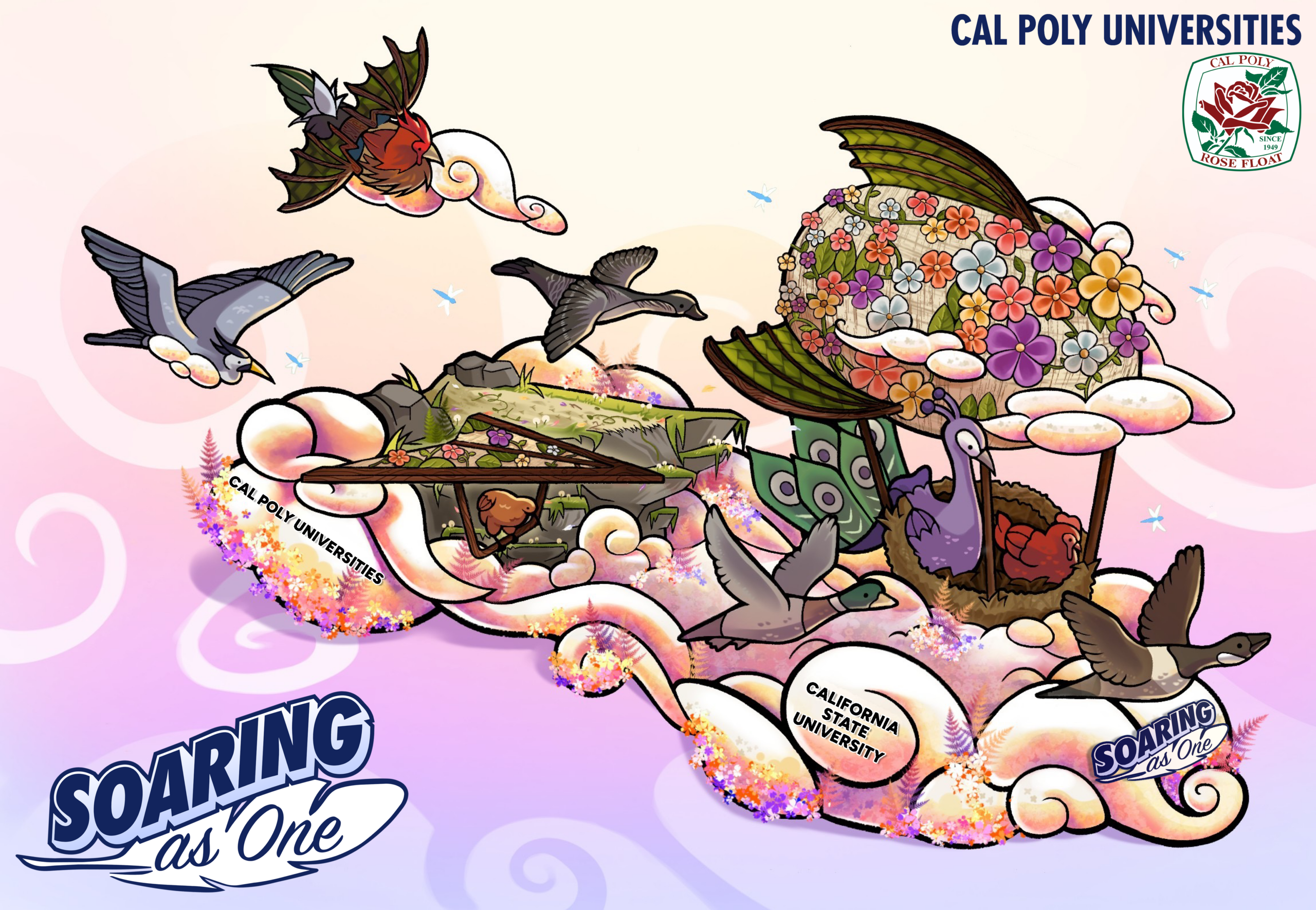 Cal Poly prepara «Soaring as One» para el Desfile de las Rosas 2027 Cal Poly prepara «Soaring as One» para el Desfile de las Rosas 2027
