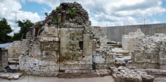 Protegen en Campeche una residencia de la élite maya Protegen en Campeche una residencia de la élite maya