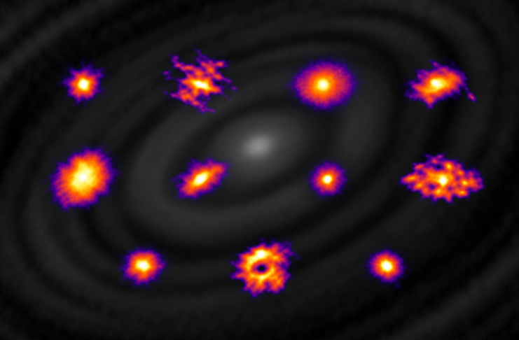 ALMA descubre pistas sobre el nacimiento de nuevos planetas ALMA descubre pistas sobre el nacimiento de nuevos planetas