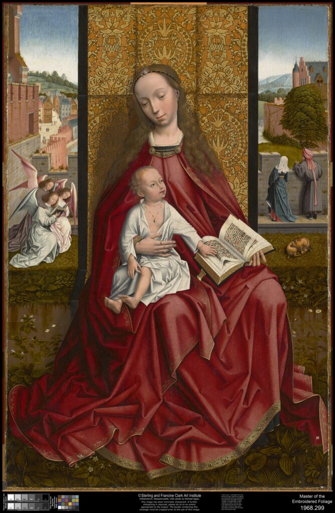 USPS presenta sello navideño con pintura del siglo XVI